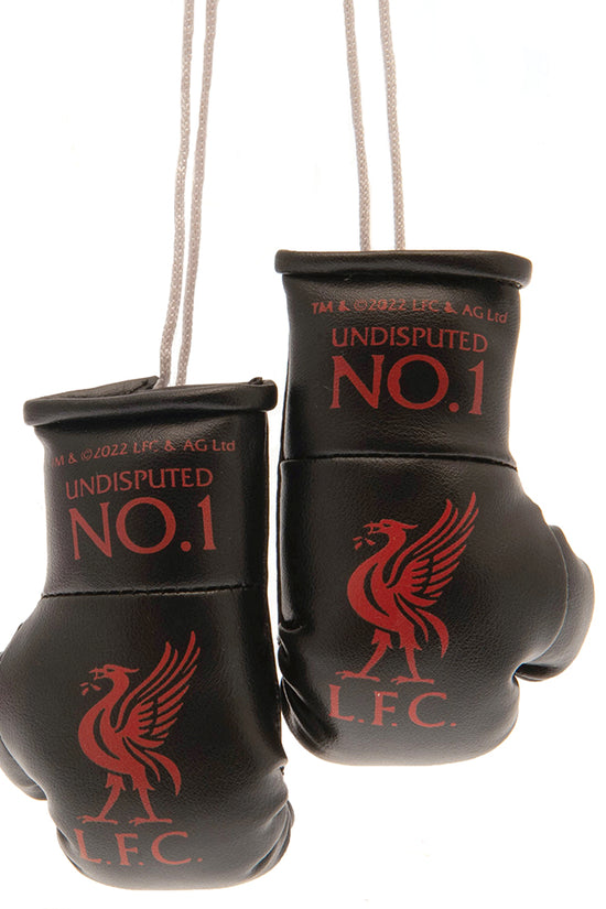 Liverpool FC Black Mini Boxing Gloves