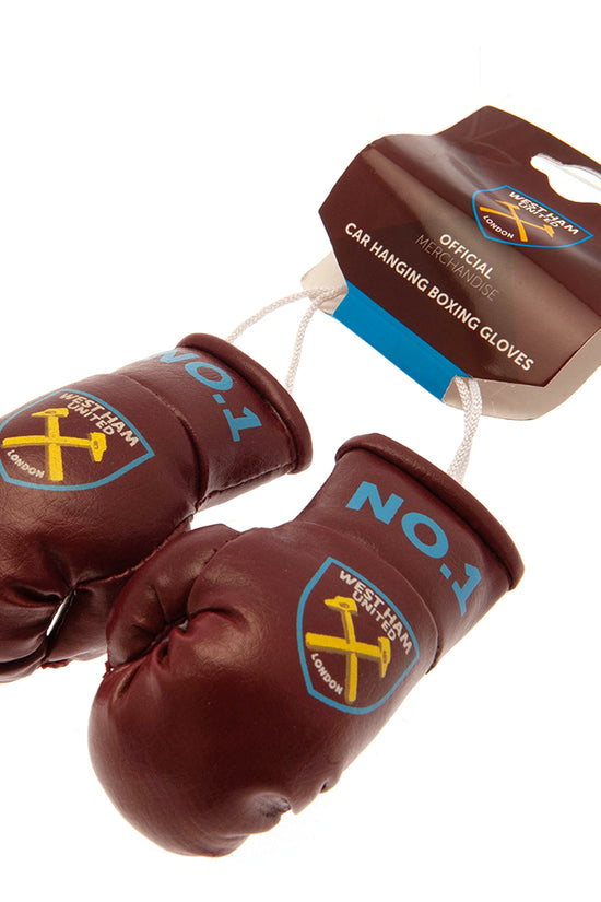 West Ham United FC Mini Boxing Gloves
