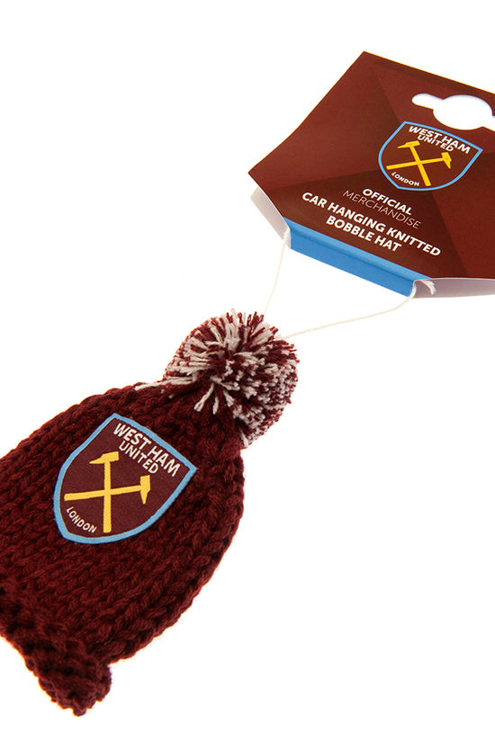 West Ham United FC Hanging Bobble Hat