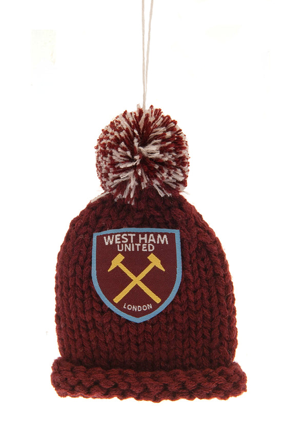 West Ham United FC Hanging Bobble Hat