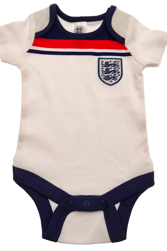England FA 2 Pack Bodysuit 82 Retro 6-9 Mths