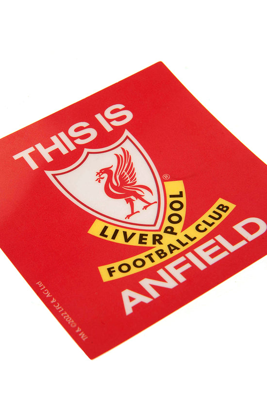 Liverpool FC TIA Car Sticker