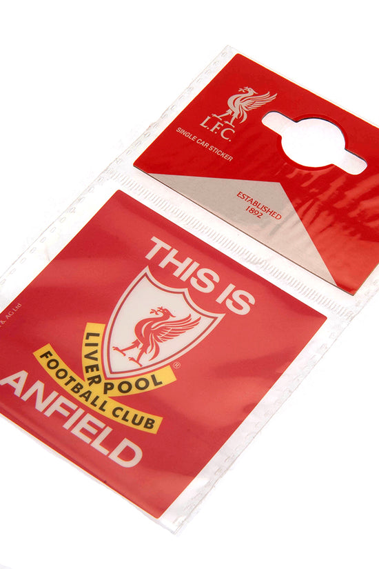 Liverpool FC TIA Car Sticker
