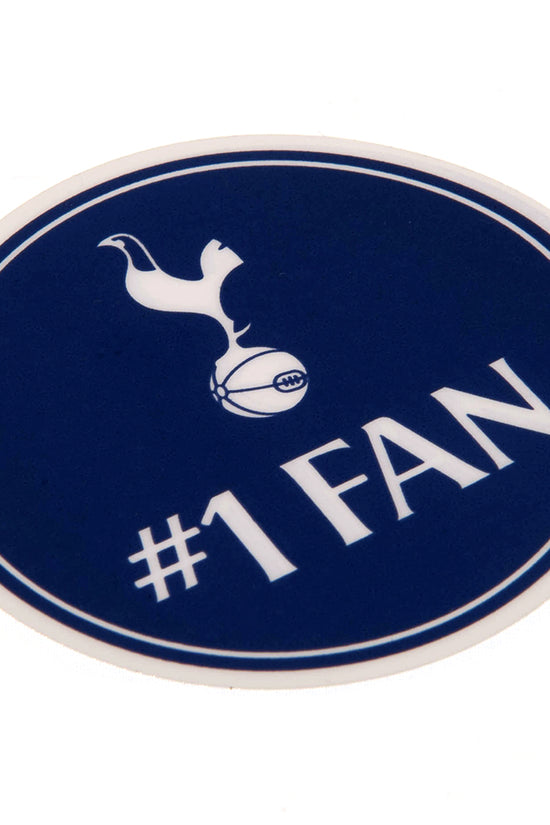 Tottenham Hotspur FC No.1 Fan Car Sticker