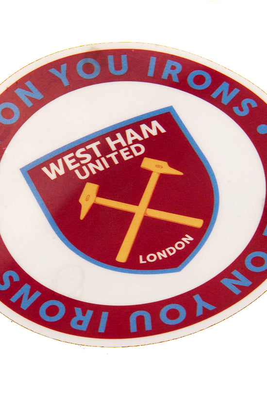 West Ham United FC COYI Car Sticker