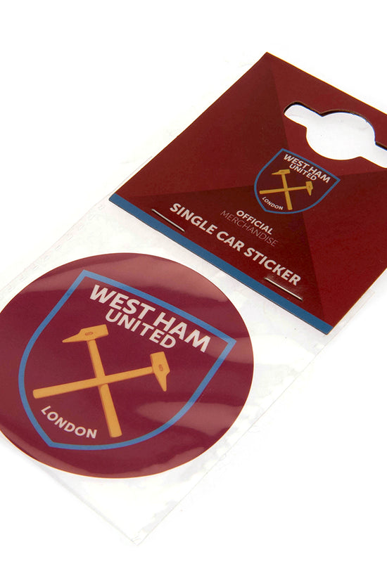 West Ham United FC Crest Car Sticker