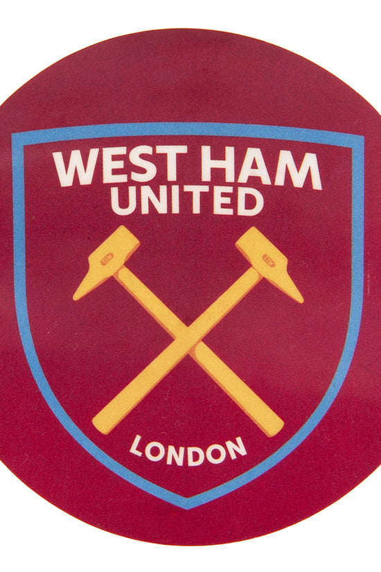 West Ham United FC Crest Car Sticker