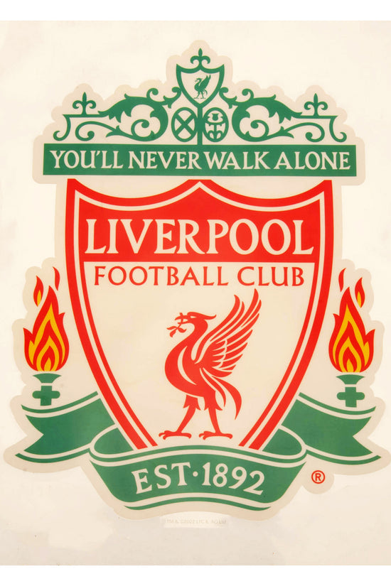 Liverpool FC Crest A4 Car Decal