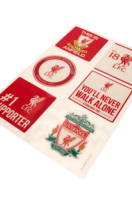 Liverpool FC Car Decal Set