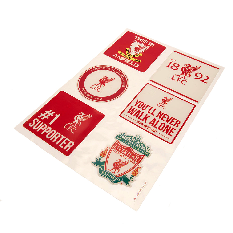 Liverpool FC Car Decal Set – Cazna Sports