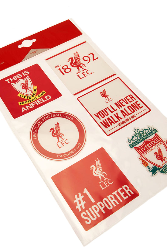 Liverpool FC Car Decal Set