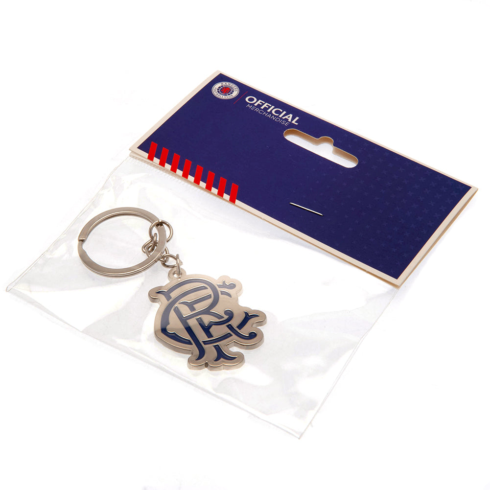 Rangers FC Keyring Scroll Crest 2