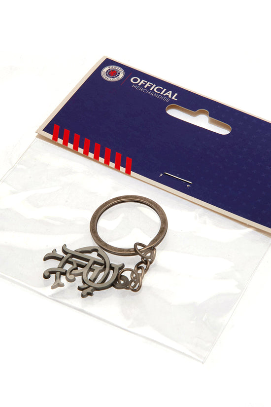 Rangers FC Keyring Scroll Crest AS 2