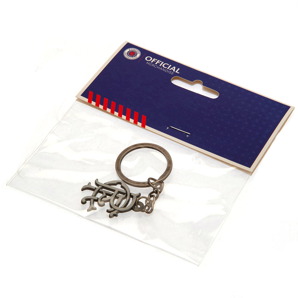 Rangers FC Keyring Scroll Crest AS 2