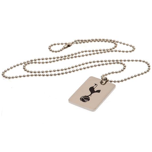 Tottenham Hotspur FC Enamel Crest Dog Tag Chain 1