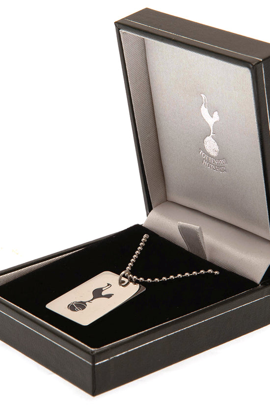 Tottenham Hotspur FC Enamel Crest Dog Tag Chain 2