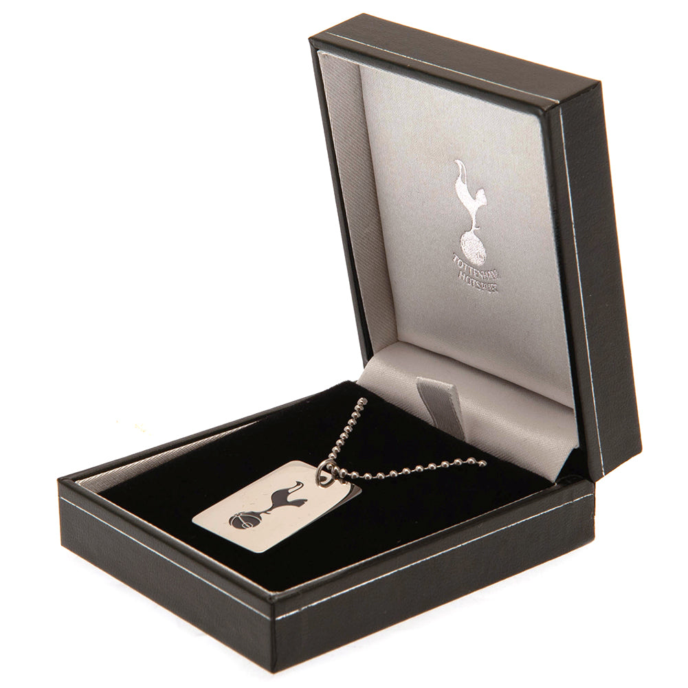 Tottenham Hotspur FC Enamel Crest Dog Tag Chain 2