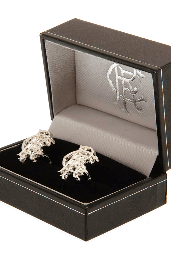 Rangers FC Silver Plated RFC Cufflinks