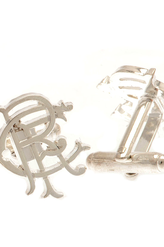 Rangers FC Silver Plated RFC Cufflinks