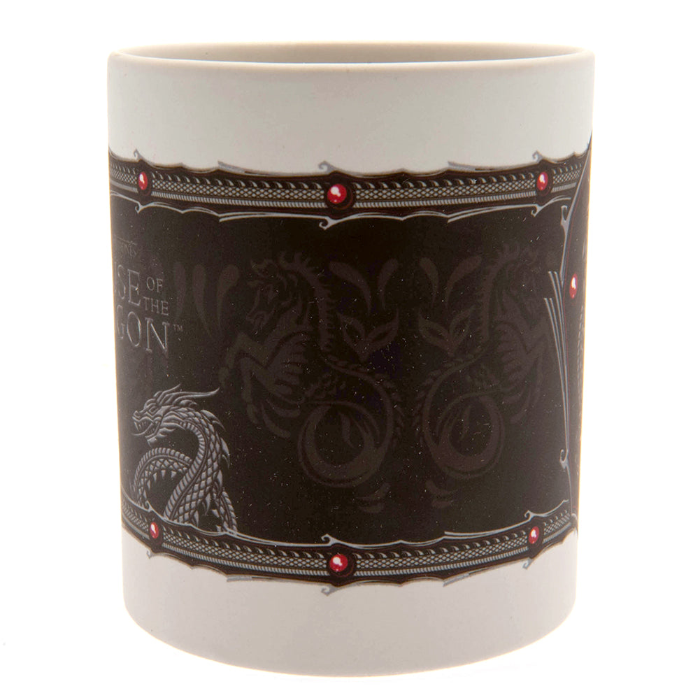House Of The Dragon Mug Silver Dragon 1