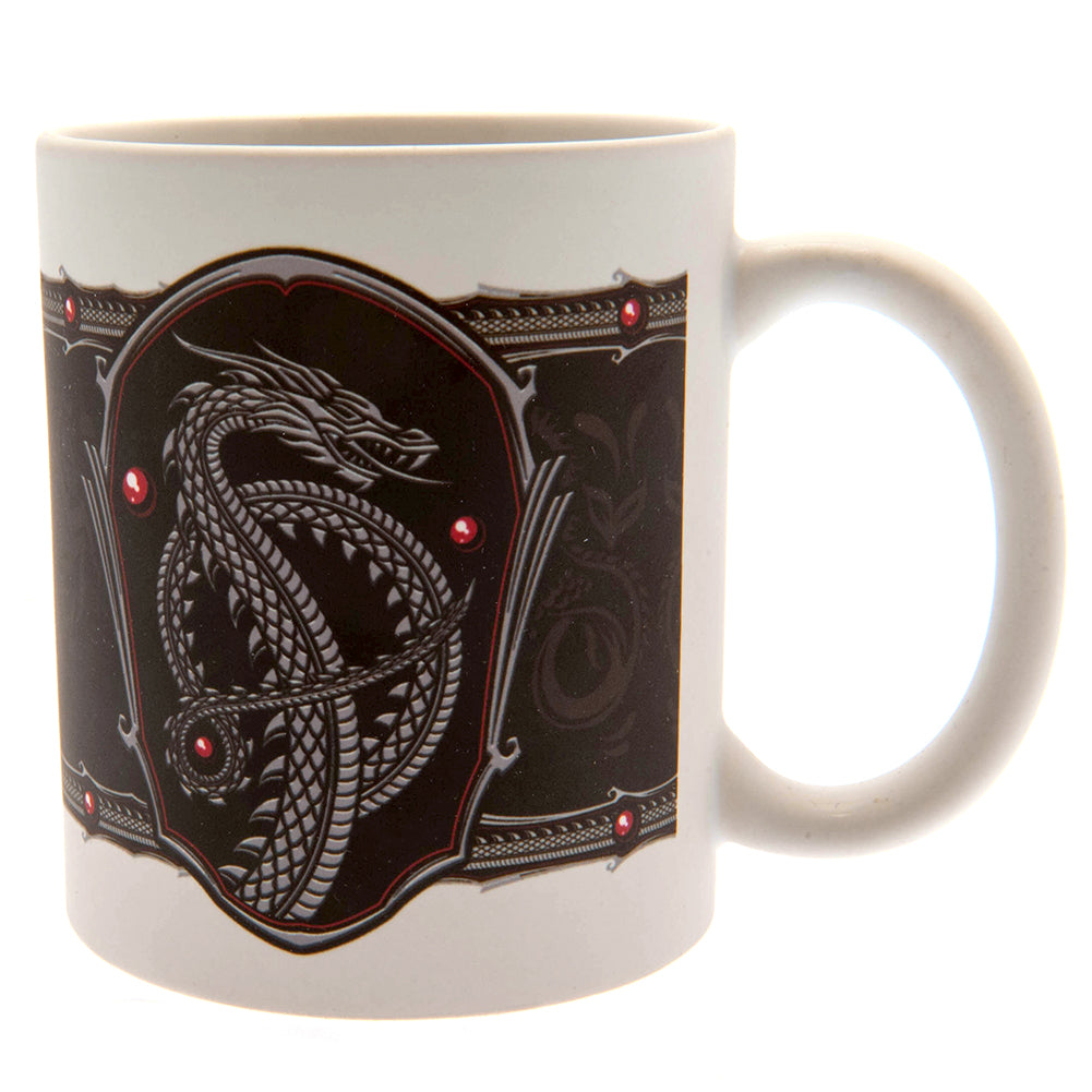 House Of The Dragon Mug Silver Dragon 2