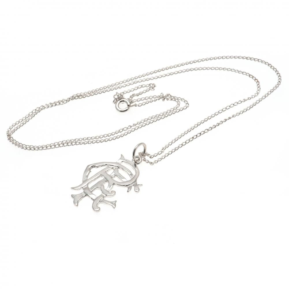 Rangers FC Sterling Silver Pendant Chain Small 1
