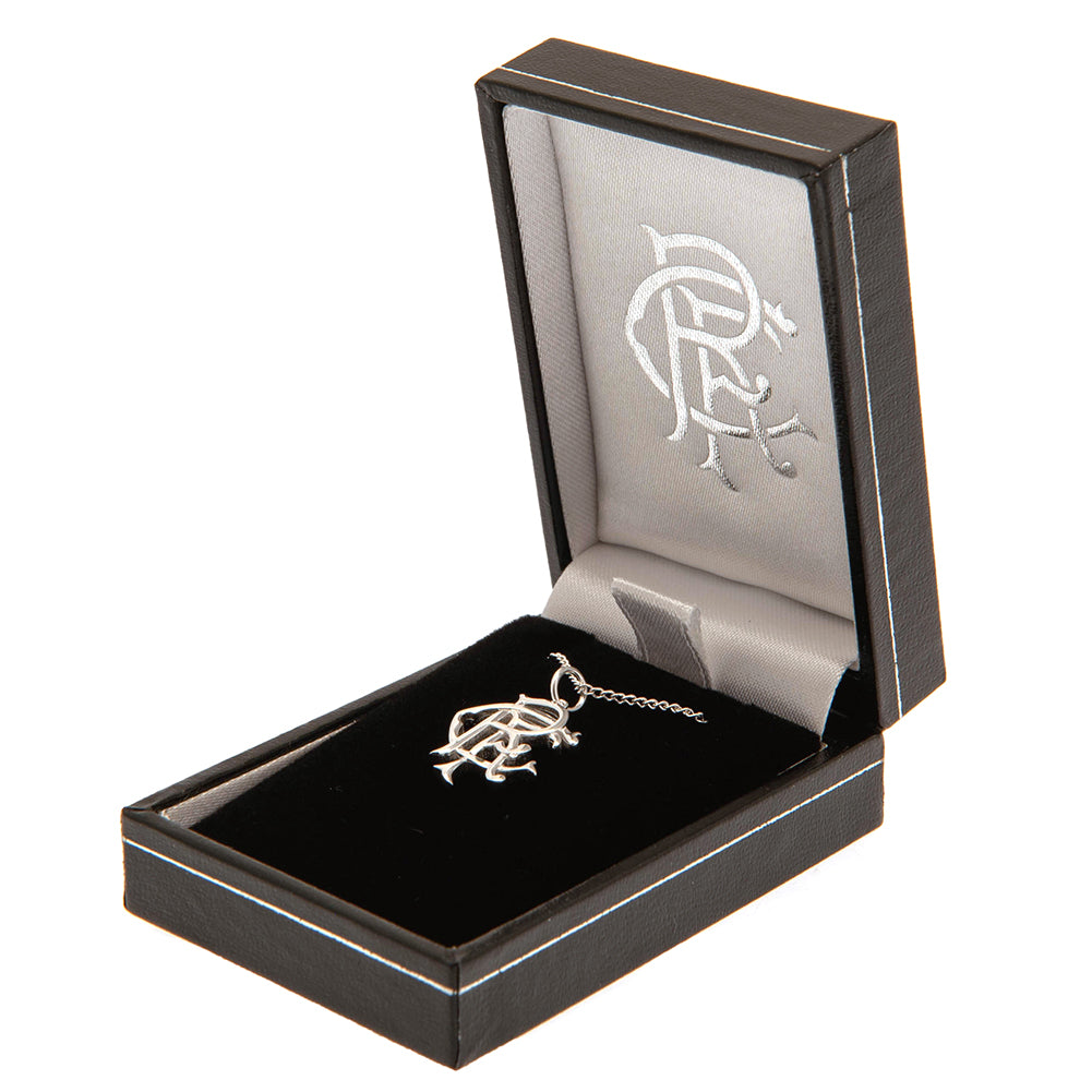Rangers FC Sterling Silver Pendant Chain Medium 2