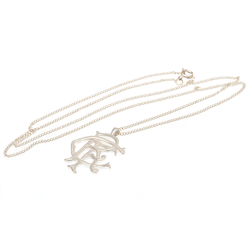 Rangers FC Sterling Silver Pendant Chain Fixed 1