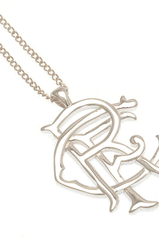 Rangers FC Sterling Silver Pendant Chain Fixed