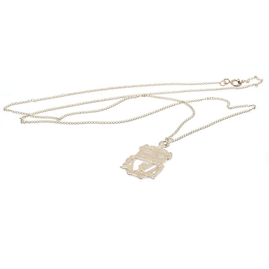 Liverpool FC Sterling Silver Pendant Chain CR Small 1