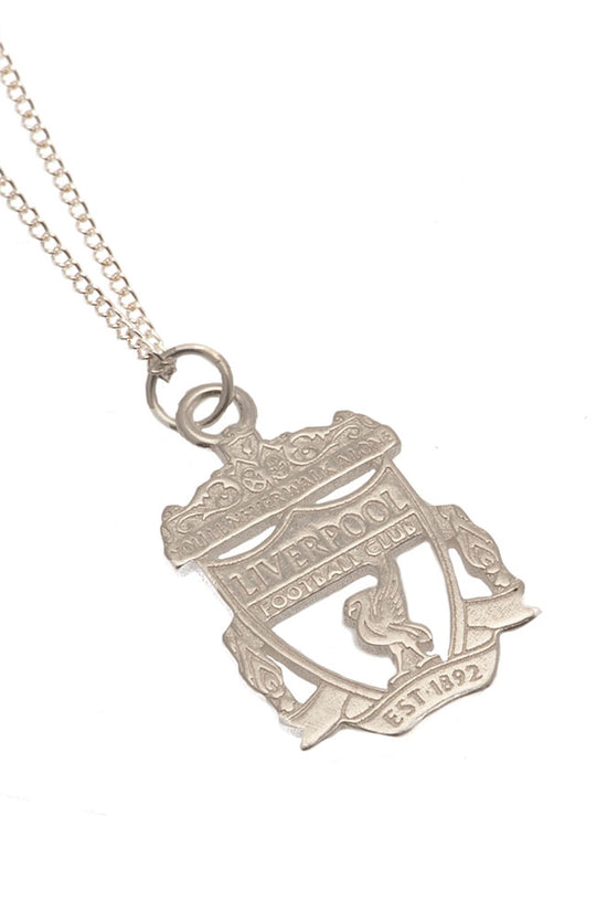 Liverpool FC Sterling Silver Pendant Chain CR Small