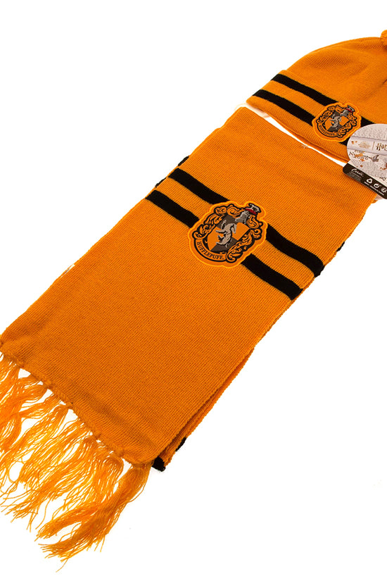 Harry Potter Junior Beanie Scarf Hufflepuff 3