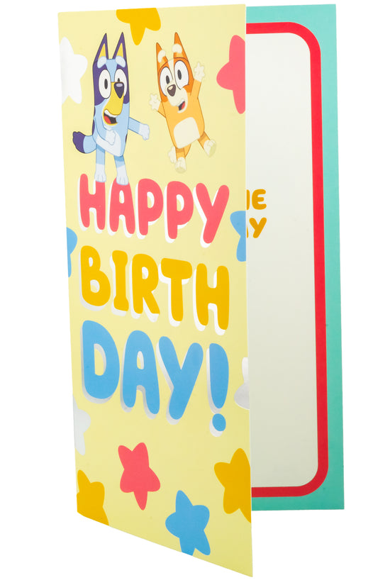 Bluey Birthday Card 1