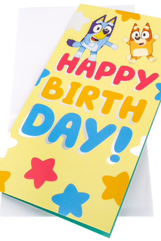 Bluey Birthday Card