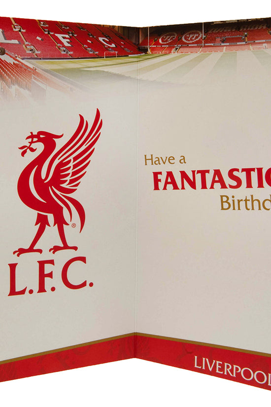 Liverpool FC Birthday Card Boy 2
