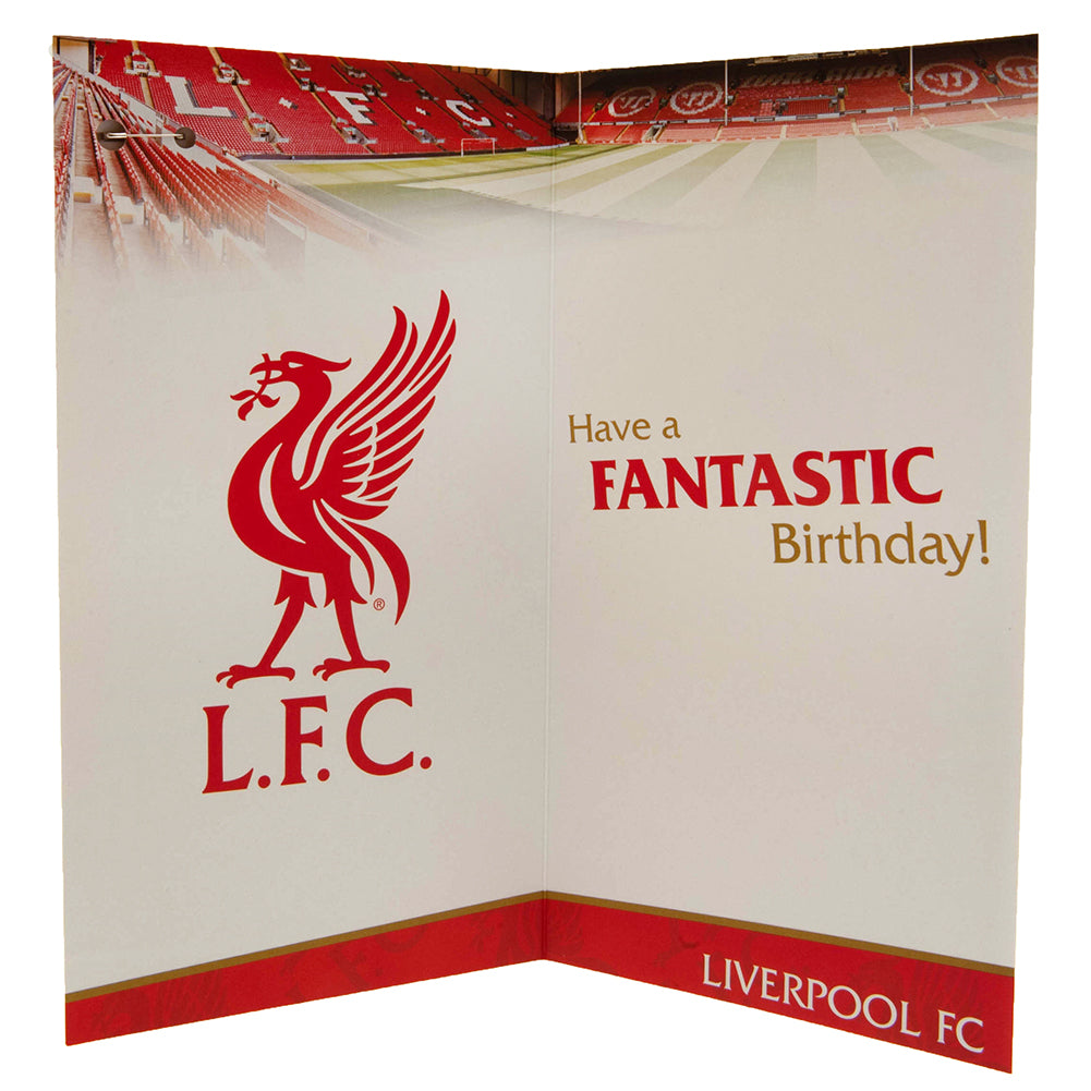 Liverpool FC Birthday Card Boy 2