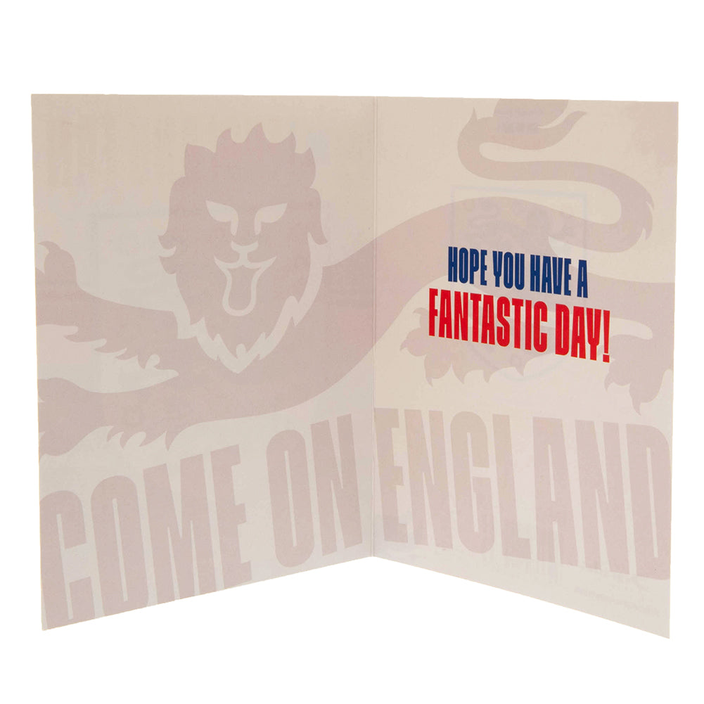 England FA Birthday Card 2