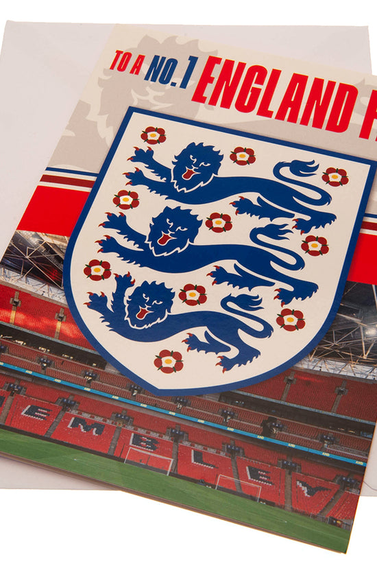 England FA Birthday Card