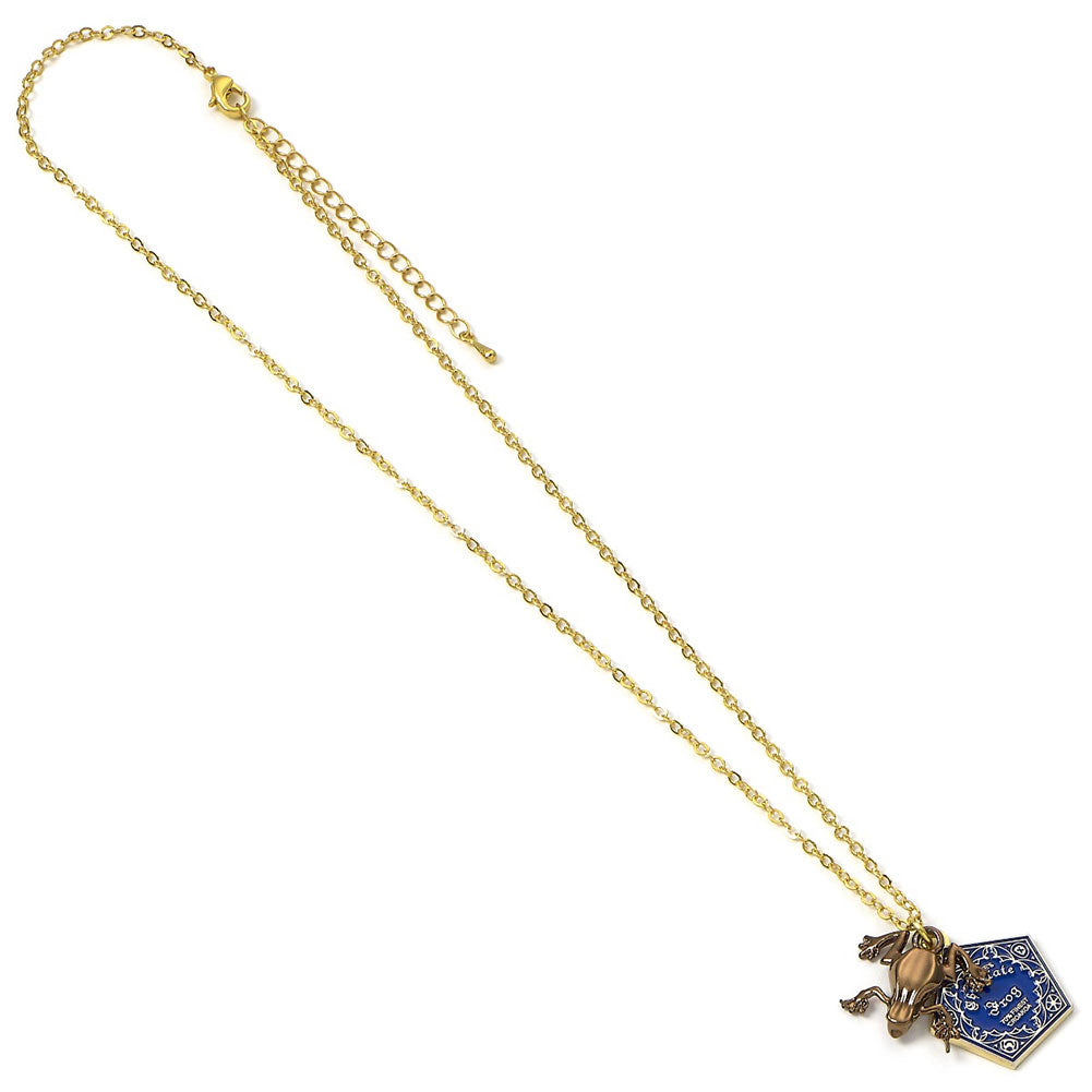 Harry Potter Gold Plated Necklace Chocolate Frog 2