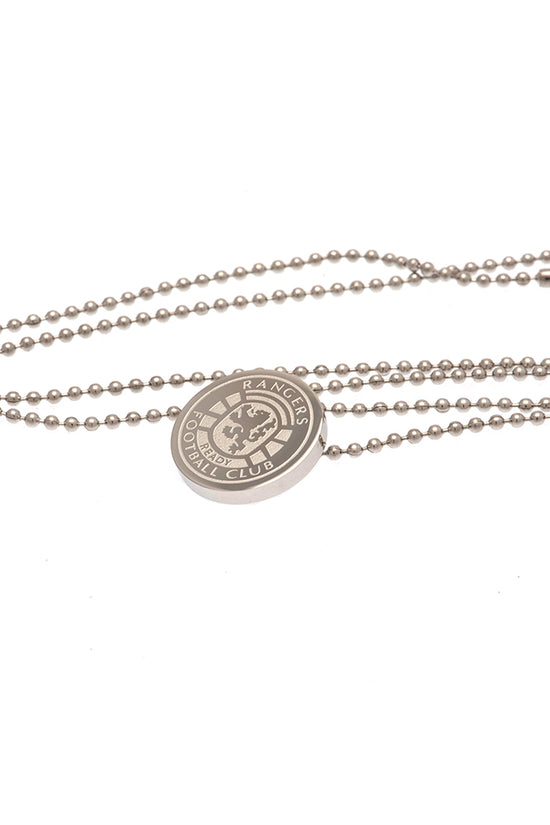 Rangers FC Stainless Steel Pendant Chain 1