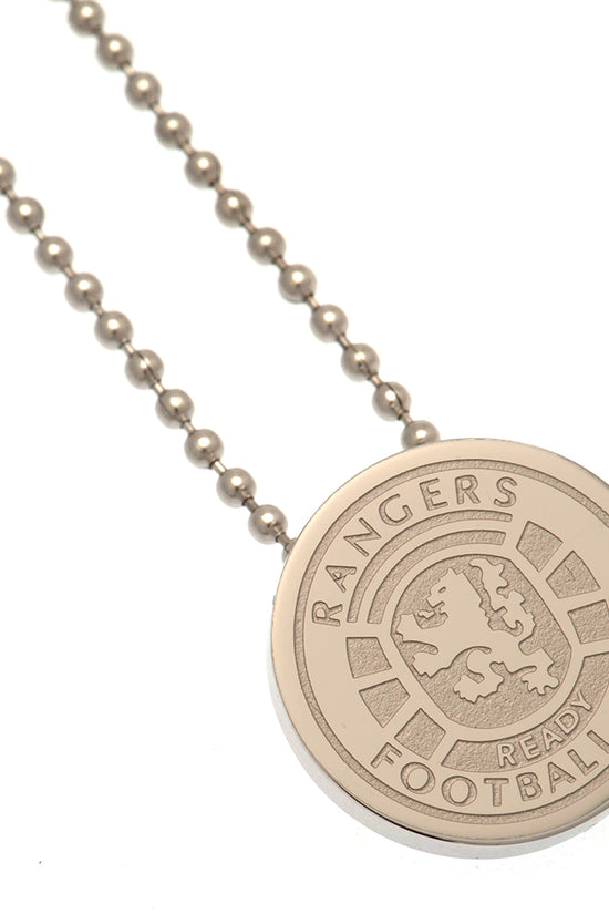 Rangers FC Stainless Steel Pendant Chain