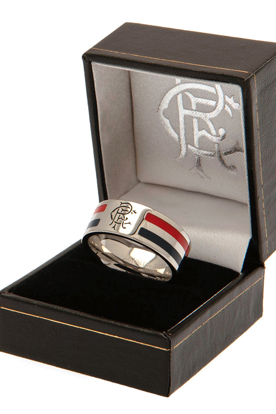Rangers FC Colour Stripe Ring Small