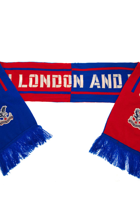 Crystal Palace FC South London Scarf