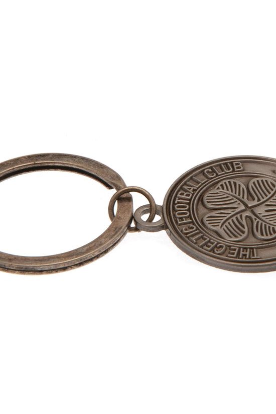 Celtic FC Antique Silver Crest Keyring
