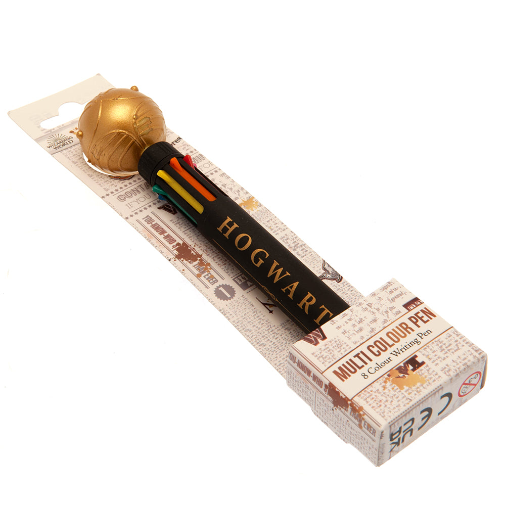 Harry Potter Multi Coloured Pen Golden Snitch 2