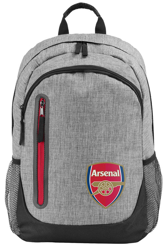 Arsenal FC Heather Grey Backpack