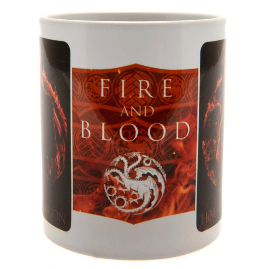 House Of The Dragon Mug Fire And Blood 1