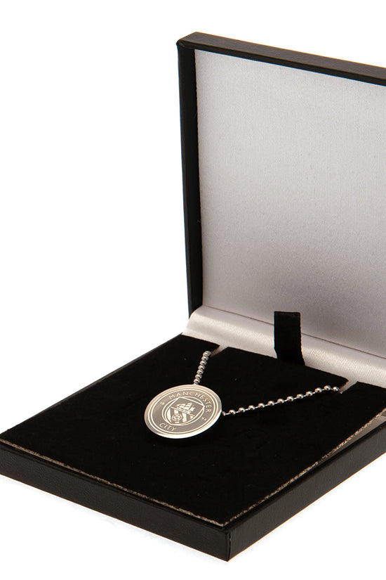 Manchester City FC Stainless Steel Pendant %26 Chain 2