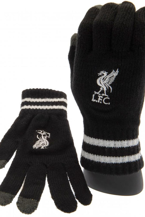 Liverpool FC Touchscreen Knitted Gloves Youths BK