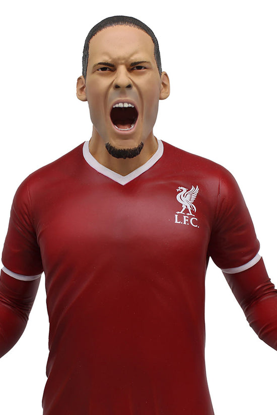 Liverpool FC Football's Finest Virgil Van Dijk Premium 60cm Statue